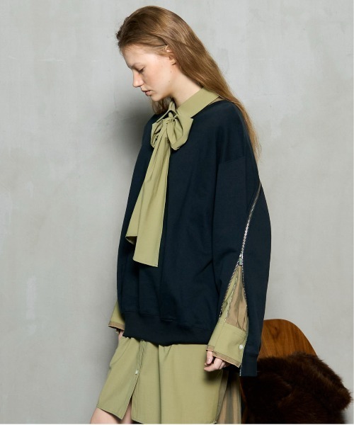 MAISON SPECIAL(メゾンスペシャル) レディース トップス MAISON SPECIAL（メゾンスペシャル） トレーナー スウェット Zip Sweat
