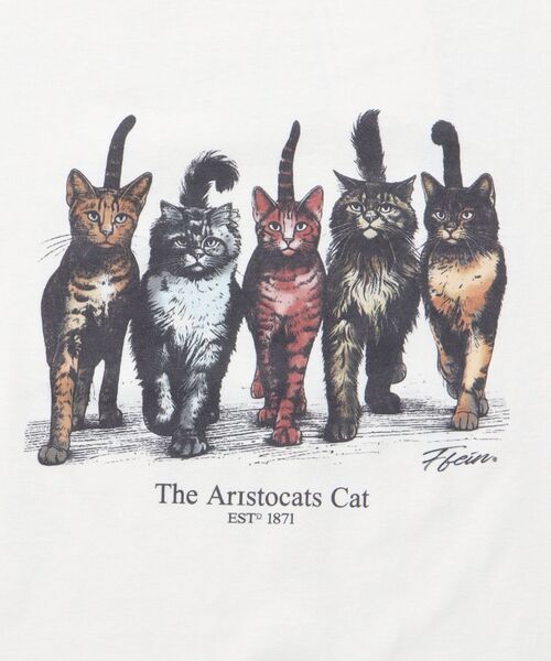 「FFEIN」 半袖Tシャツ LARGE アイボリー メンズ_画像8