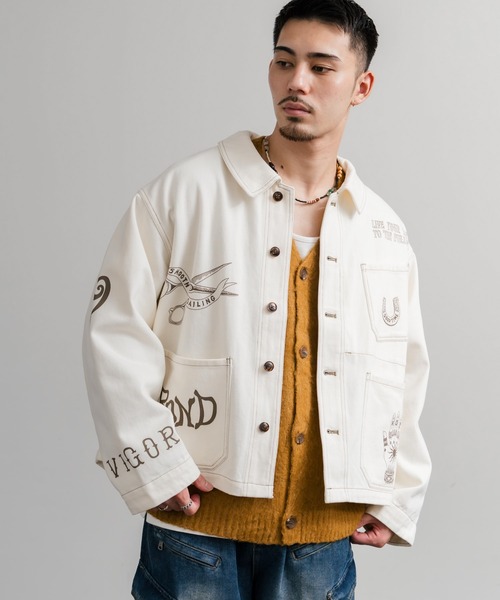 KRIFF MAYER（クリフメイヤー） カバーオール メモリアルグラフィック