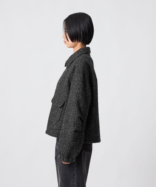 CITEN（シテン） ブルゾン アウター 「CITEN」ツイードブルゾン