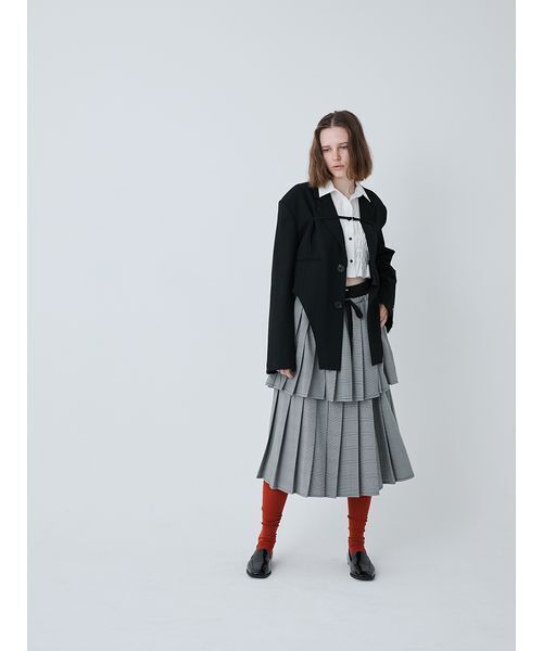 SORIN（ソリン） スカート Layered Pleated Skirt/レイヤードプリーツ