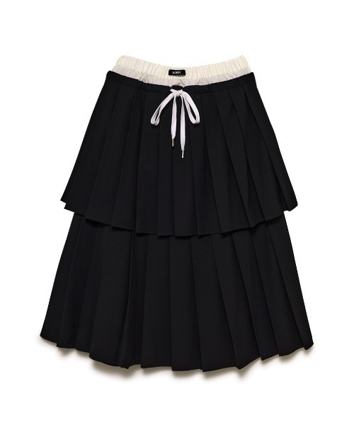 SORIN（ソリン） スカート Layered Pleated Skirt/レイヤードプリーツ