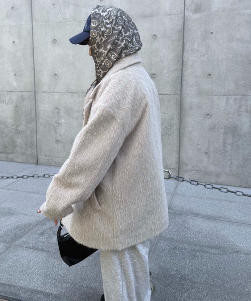 AS KNOW AS（アズノゥアズ） ジャケット テーラードジャケットダブルに