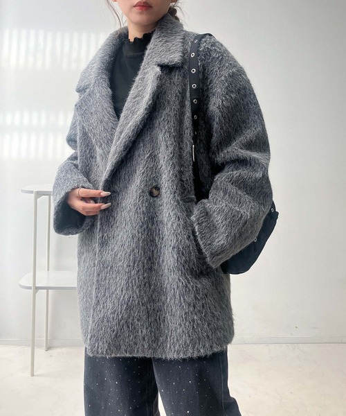 AS KNOW AS（アズノゥアズ） ジャケット テーラードジャケットダブルに