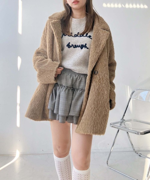 ジャケット・アウター yasuki AS KNOW AS（アズノゥアズ） ジャケット テーラードジャケットダブルに