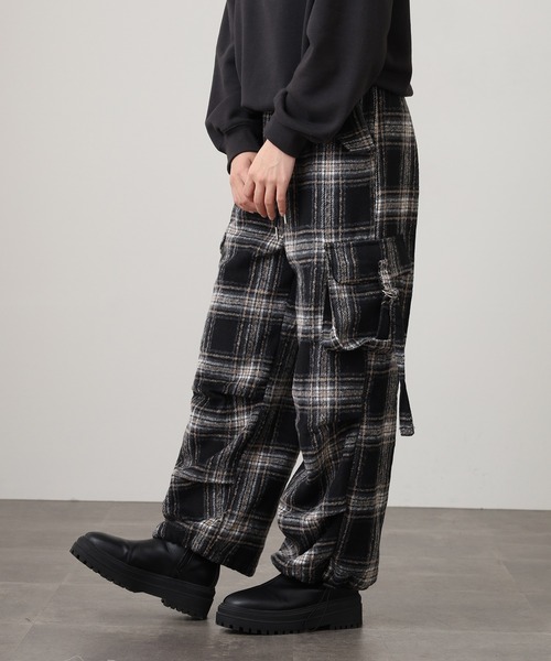 バーバリーチェック柄 カーゴショートパンツ Burberry チェック柄 ショートパンツ XS TP