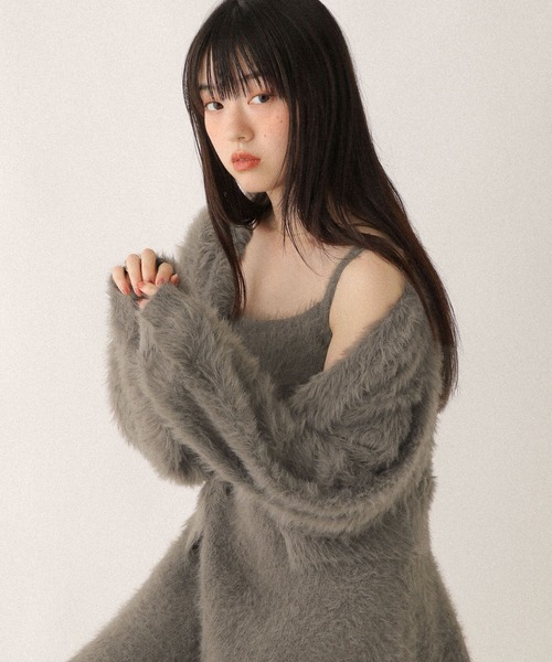 Heather（ヘザー） ワンピース ペプラムシャギーワンピース2P 611484