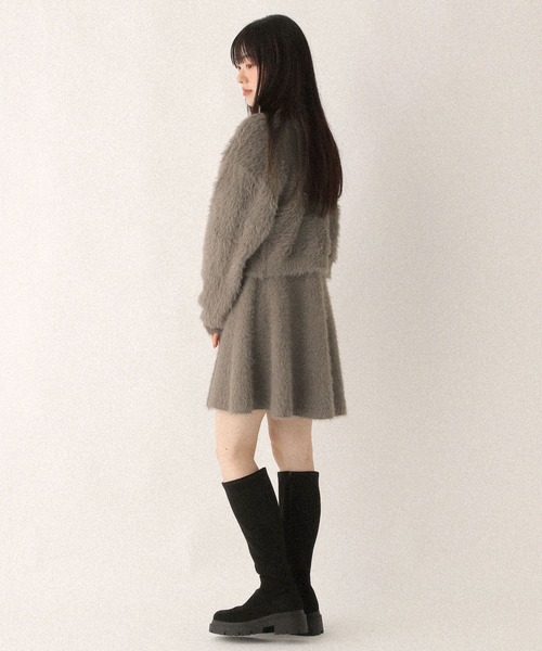Heather（ヘザー） ワンピース ペプラムシャギーワンピース2P 611484