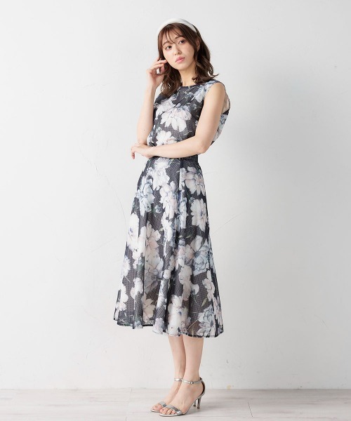 「QUEENS COURT」 ノースリーブシャツ M ベージュ レディース_画像8