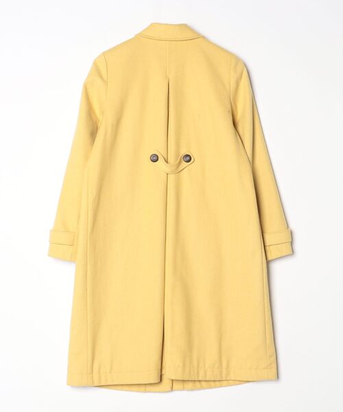「CHILD WOMAN」 ステンカラーコート FREE イエロー レディース_画像2