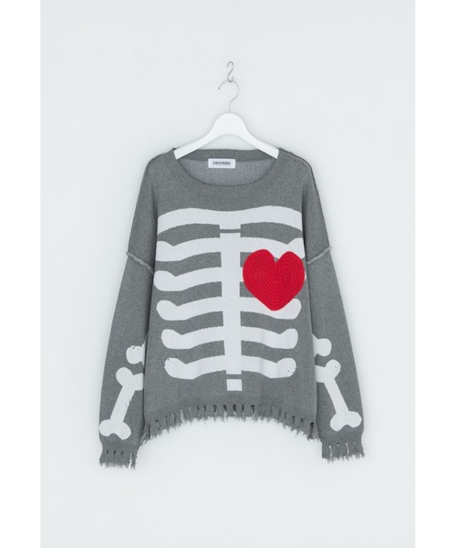 DISCOVERED（ディスカバード） セーター ニット BONE KNIT メンズ