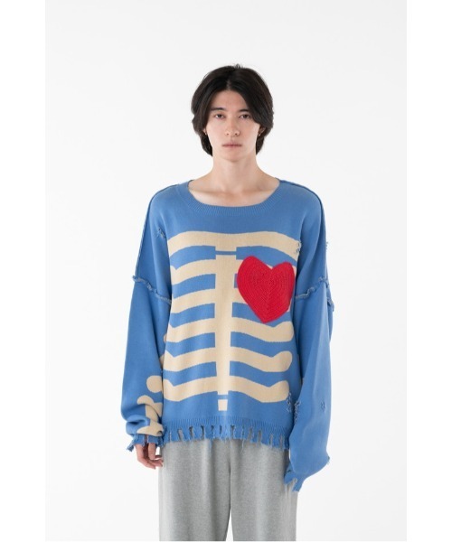 DISCOVERED（ディスカバード） セーター ニット BONE KNIT メンズ