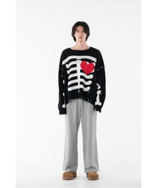 DISCOVERED（ディスカバード） セーター ニット BONE KNIT メンズ