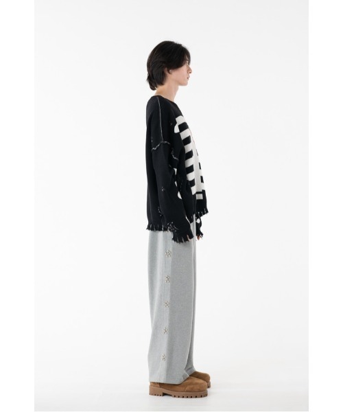 discovered スケルトン ボーン ニットセーター DISCOVERED（ディスカバード） セーター ニット BONE KNIT メンズ
