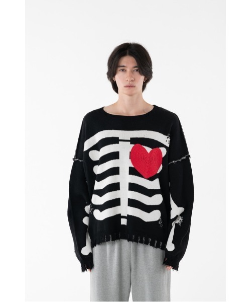 DISCOVERED（ディスカバード） セーター ニット BONE KNIT メンズ