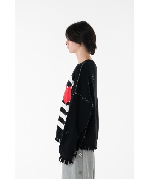 DISCOVERED（ディスカバード） セーター ニット BONE KNIT メンズ