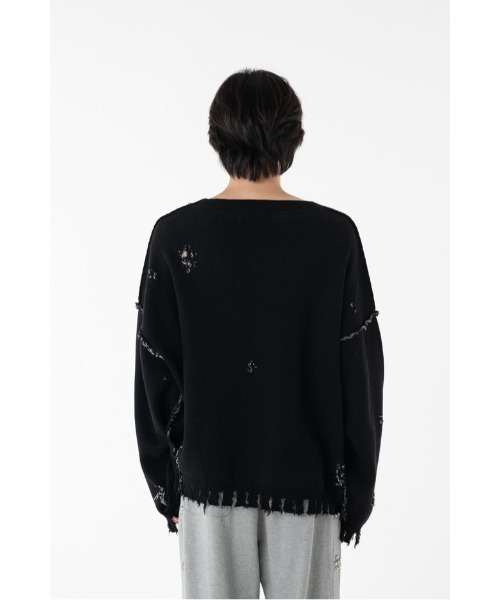DISCOVERED（ディスカバード） セーター ニット BONE KNIT メンズ