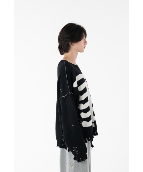 DISCOVERED（ディスカバード） セーター ニット BONE KNIT メンズ