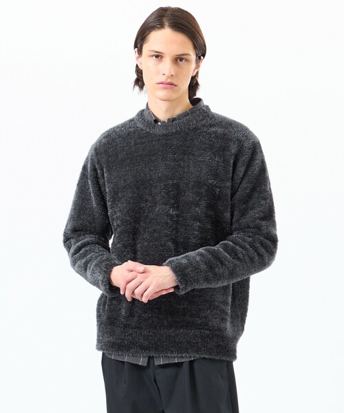 ★新品★マッキントッシュフィロソフィー　ニット　ウール混　黒　サイズ３８ ウォッシャブルファインウールタートルニット(トップス)｜MACKINTOSH