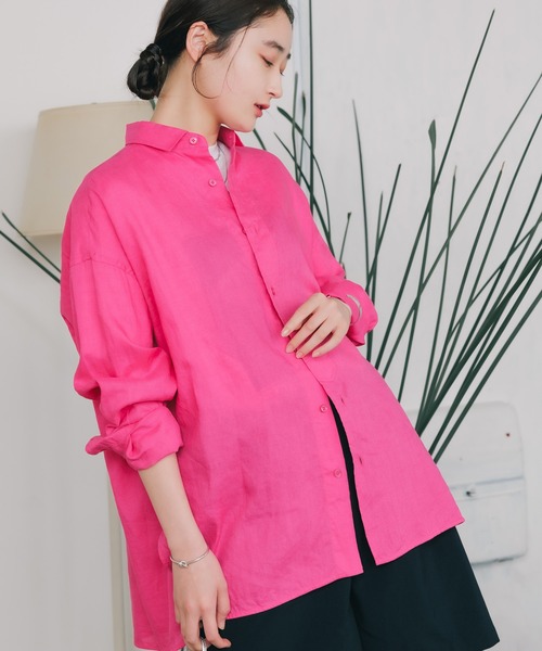 「TICCA」 長袖シャツ FREE ブルー レディース_画像3