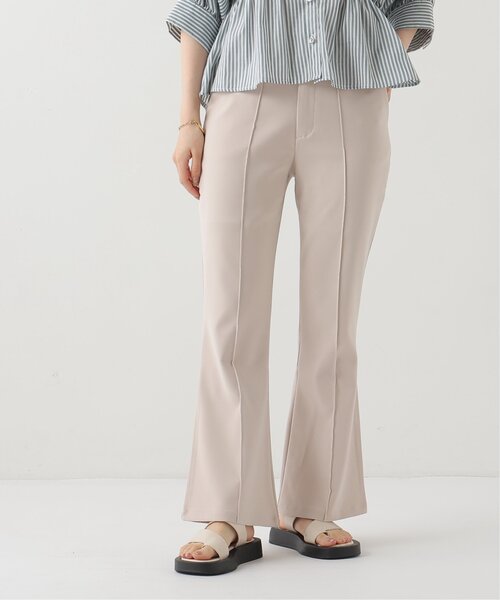 「RAY CASSIN」 ブーツカットパンツ S パープル レディース_画像5