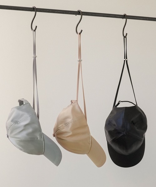 「rectangle」 キャップ FREE グレー レディース_画像5