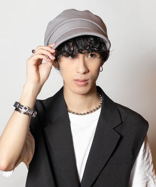 CA4LA（カシラ） キャスケット - ベージュ メンズ : ZOZOTOWN Yahoo!店