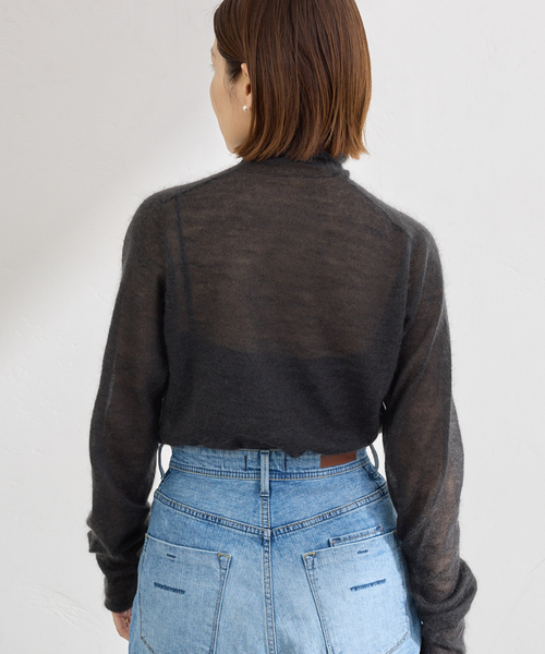 IENA（イエナ） ニット セーター 「追加」SUPER Kid MIX モヘアシアー