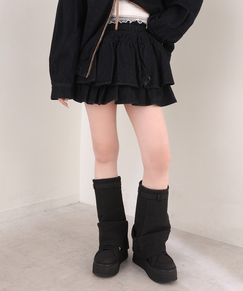 one after another NICE CLAUP デニムスカート 「WEB限定
