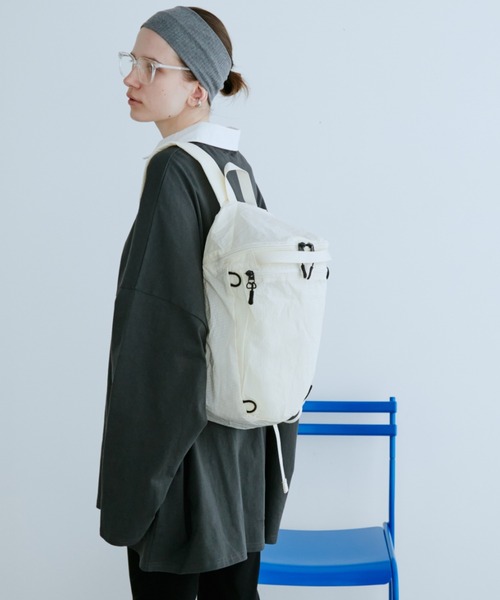マークアンドロナ　リュック　バックパック　白 MARK & LONA｜マークアンドロナ（メンズ）のバックパック/リュック