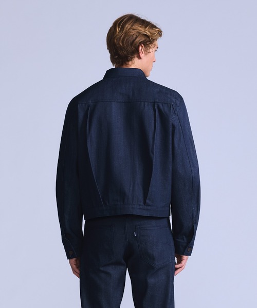 デニムジャケット gジャン Levi's/リーバイス BLUETAB(TM) TYPEIトラッカージャケット MADE IN JAPAN メンズの画像