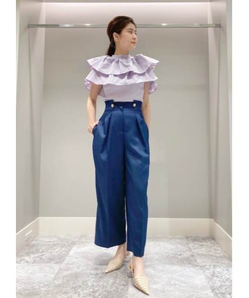 CELFORD（セルフォード） パンツ 38 ブルー レディース : ZOZOTOWN