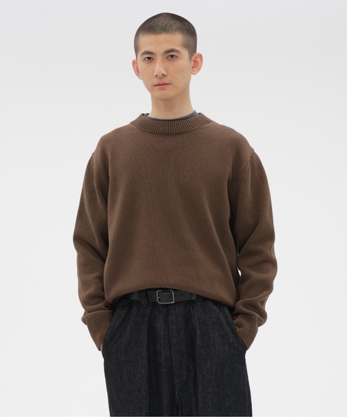 セーター ニット SPORTS COTTON KNITWEAR メンズ ホエーラー スポーツ 