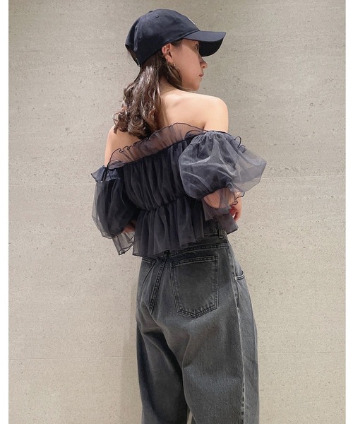 SNIDEL（スナイデル） デニムパンツ 0 ブラック レディース : ZOZOTOWN