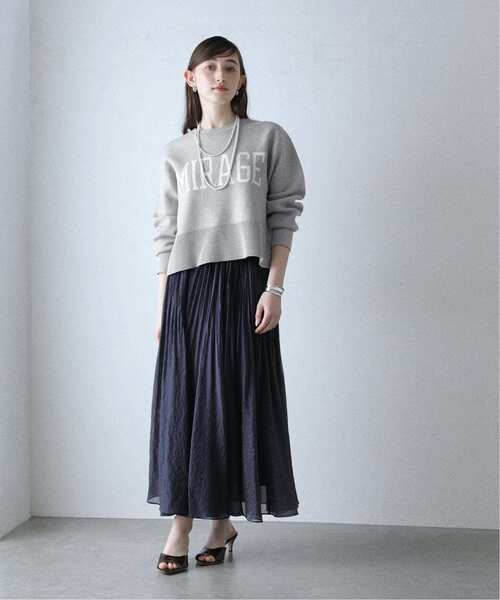 「La TOTALITE」 フレアスカート - ホワイト レディース_画像8