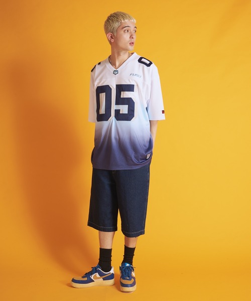 「FUBU」 半袖Tシャツ X-LARGE ホワイト メンズ_画像5
