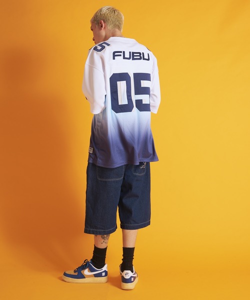「FUBU」 半袖Tシャツ X-LARGE ホワイト メンズ_画像7