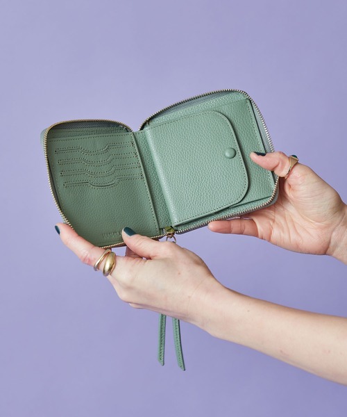 「HASHIBAMI」 財布 FREE グレイッシュベージュ レディース_画像3