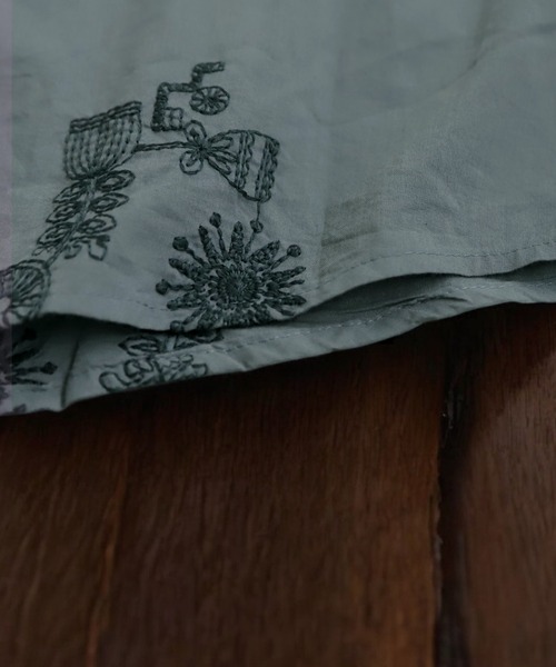 「antiqua」 長袖シャツ ONESIZE ブラック メンズ_画像6