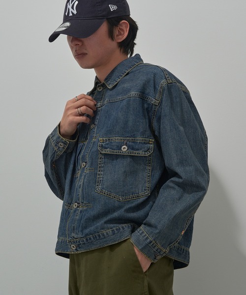 HOUSTON（ヒューストン） デニムジャケット gジャン US COTTON TYPE1
