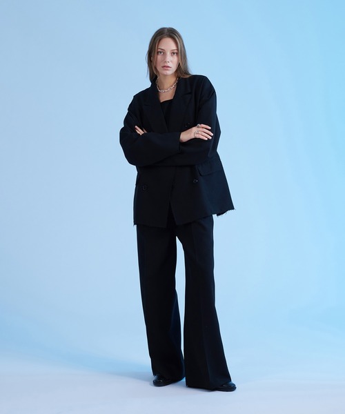 「selle glant」 スラックス LARGE ブラック メンズ_画像6