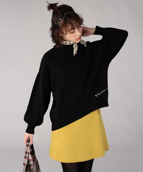 「To b. by agnes b.」 長袖ニット UNI ブラック レディース_画像3
