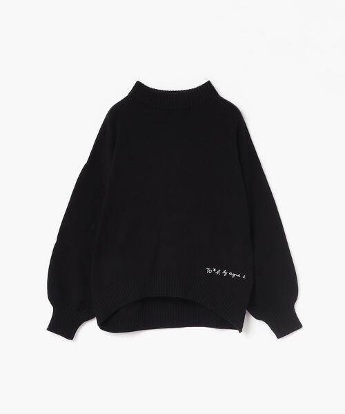 「To b. by agnes b.」 長袖ニット UNI ブラック レディース_画像4