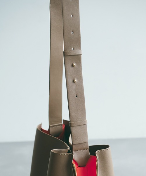 「E'POR」 ショルダーバッグ FREE ダークブラウン レディース_画像2