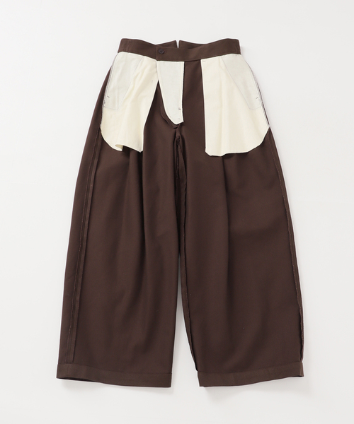 Spick＆Span（スピック アンド スパン） ワイドパンツ チノパン 「一部