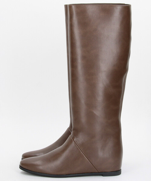 「ATELIER BRUGGE」 ロングブーツ MEDIUM ブラック レディース_画像9