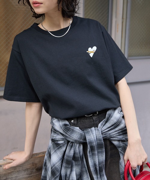 PENNEYS（ペニーズ） tシャツ 半袖 別注 THE FOX ロゴ ハートワッペン