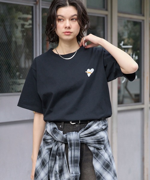 PENNEYS（ペニーズ） tシャツ 半袖 別注 THE FOX ロゴ ハートワッペン