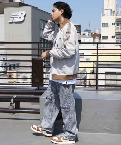 「８(eight)」 ジャージブルゾン MEDIUM クリーム メンズ_画像7