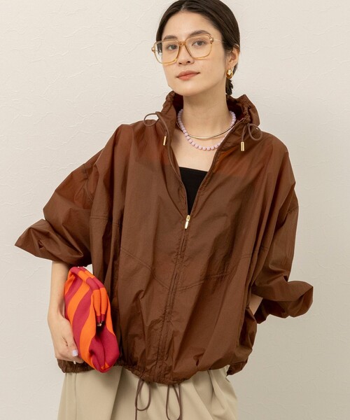 【MAQWEL/マクウェル】ウォッシャブルシアーブルゾン NOLLEY'S｜《セットアップ対応》【MAQWEL/マクウェル】ウォッシャブル